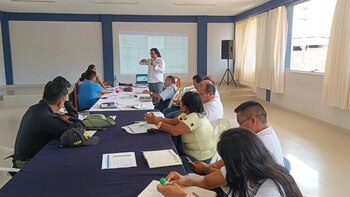 Municipalidad Distrital de Sauce coordina