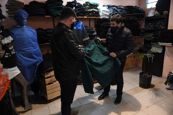 Daniel Arroyo con Julio César,