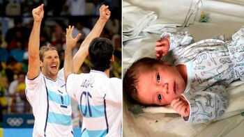 Marcos Milinkovic fue papá a