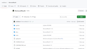 Aplicación Remove Mac AI