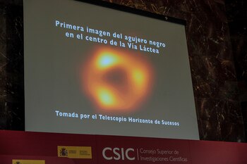 Presentación de la primera imagen