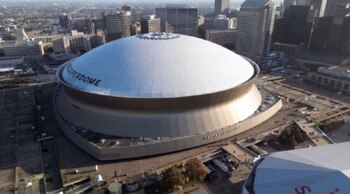 Una vista aérea del Caesars