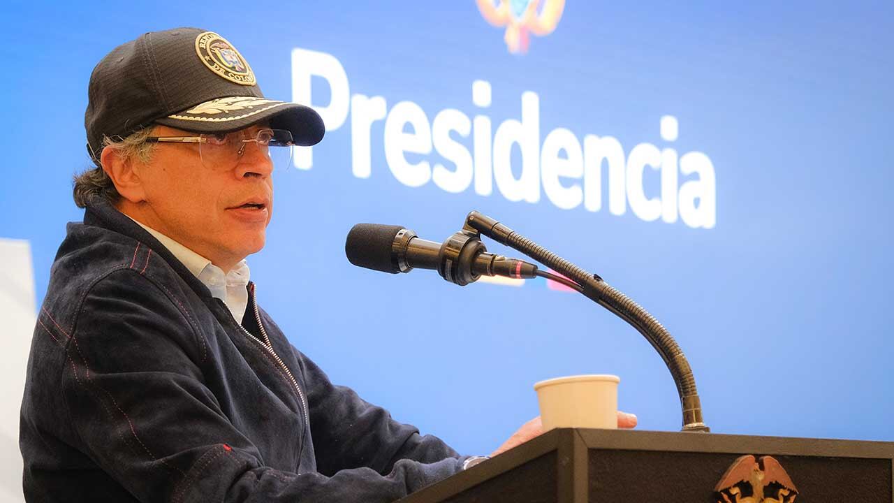 Petro ha negado varias veces la existencia del cartel de los Soles, que está siendo perseguido por Estados Unidos - crédito Presidencia