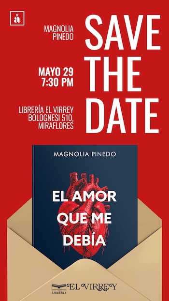 La novela será presentada el 29 de mayo en la Librería El Virrey, con participación de José Carlos Yrigoyen y Carlos Enrique Freyre. Difusión
