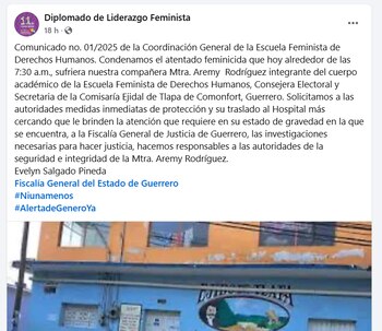 Denuncian ataque contra Aremy Rodríguez