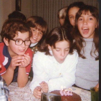 Ernestina Pais durante una infancia