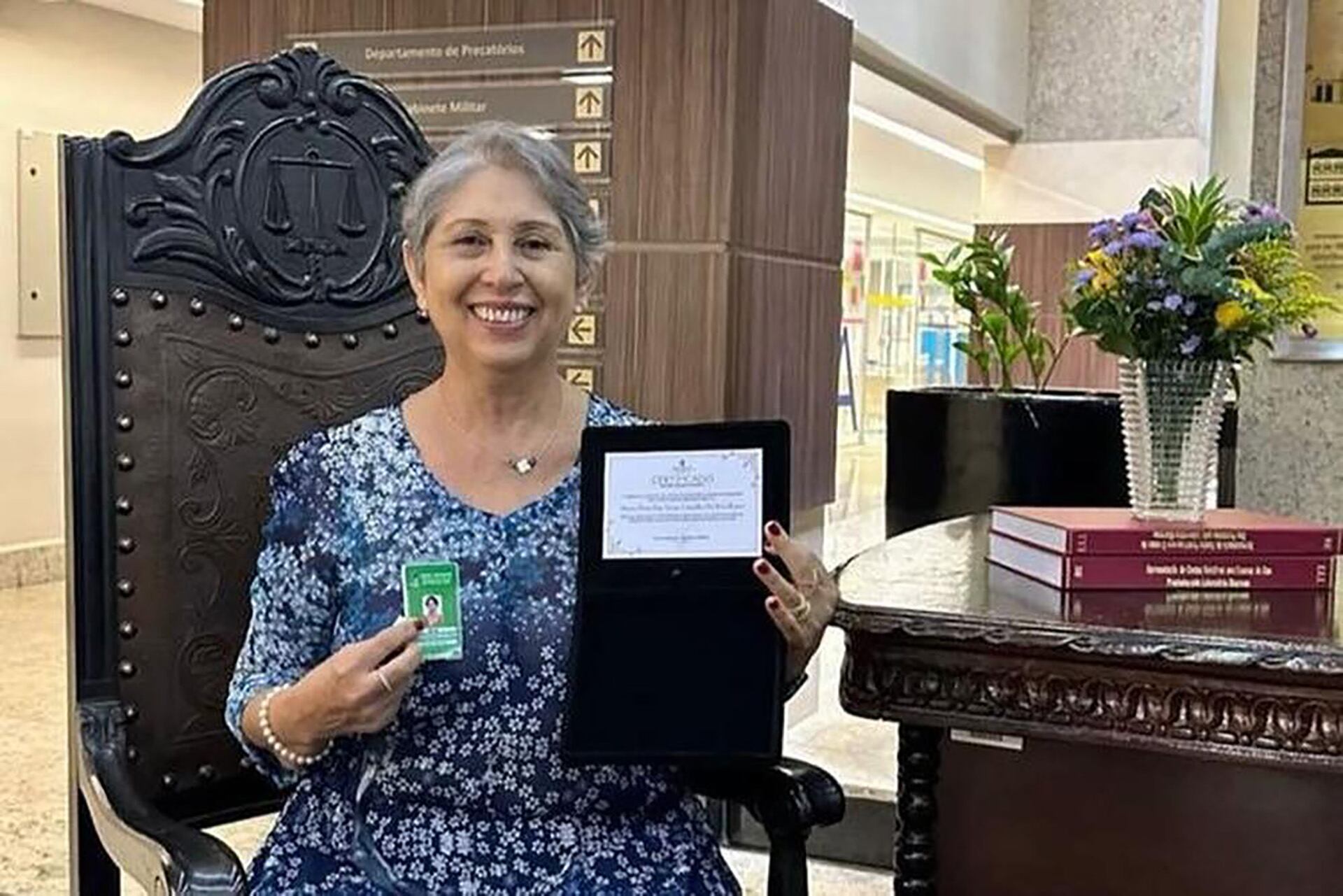 La turista brasileña agredida