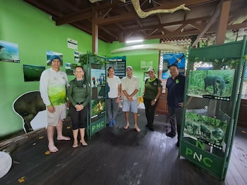 El Ministerio de Ambiente y Energía de Costa Rica y el SINAC gestionan fondos adicionales para modernizar la PTAR de la Estación Biológica Sirena./ (Ministerio de Ambiente y Energía)