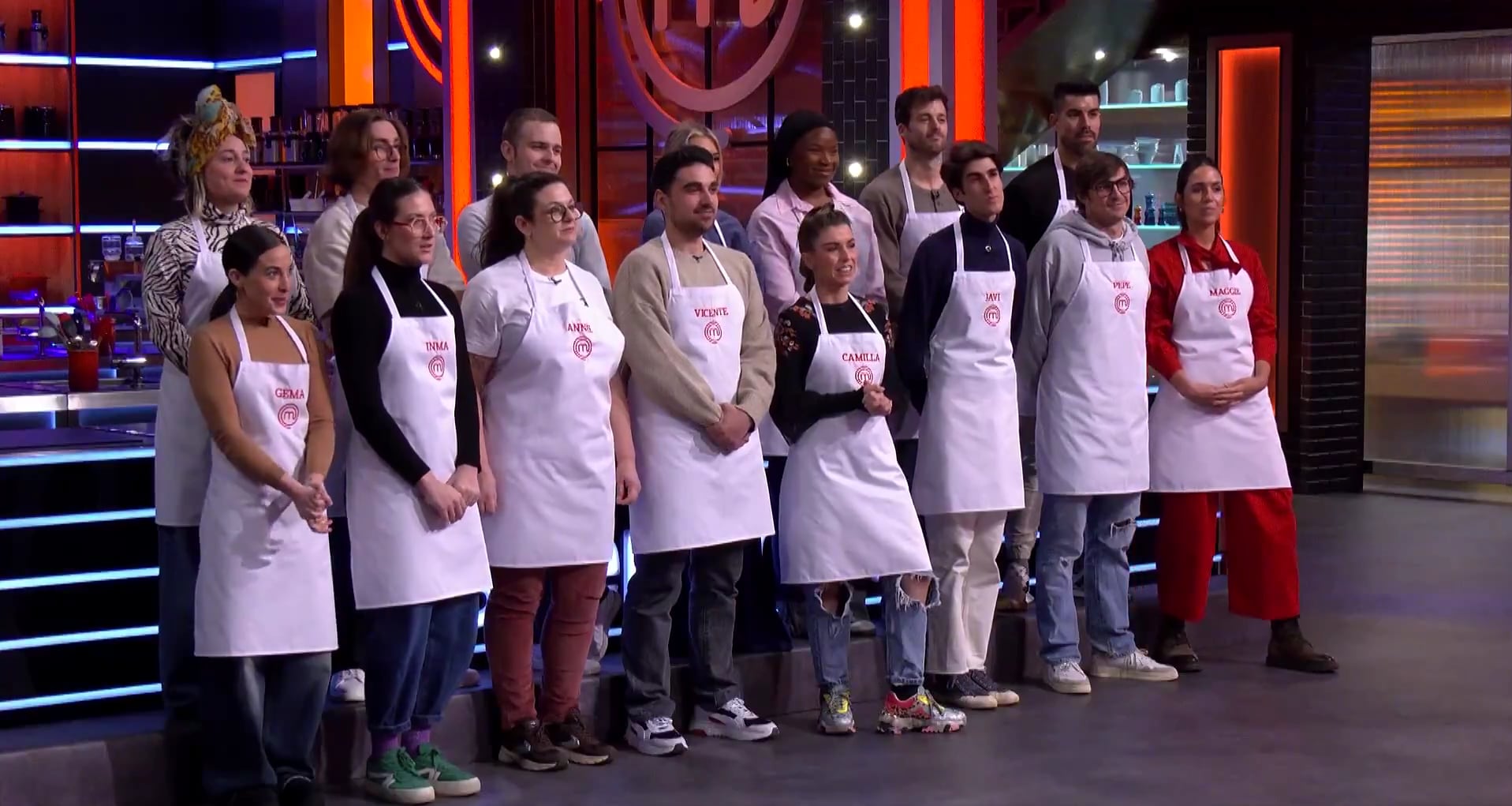 Los concursantes de la segunda gala de