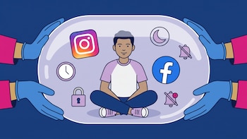 Control parental y protección digital de adolescentes en redes sociales - VisualesIA ScribNews