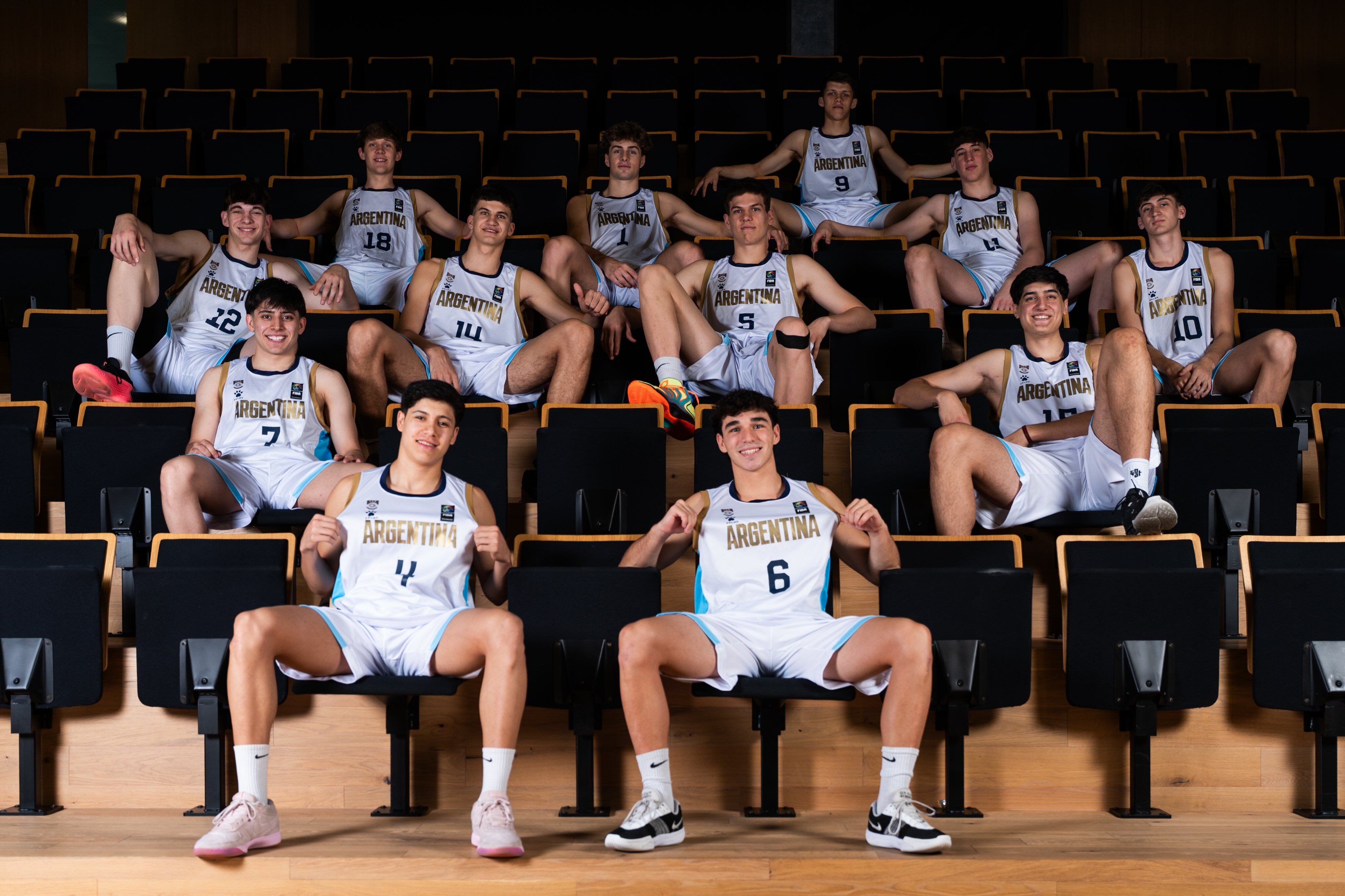 El plantel argentino