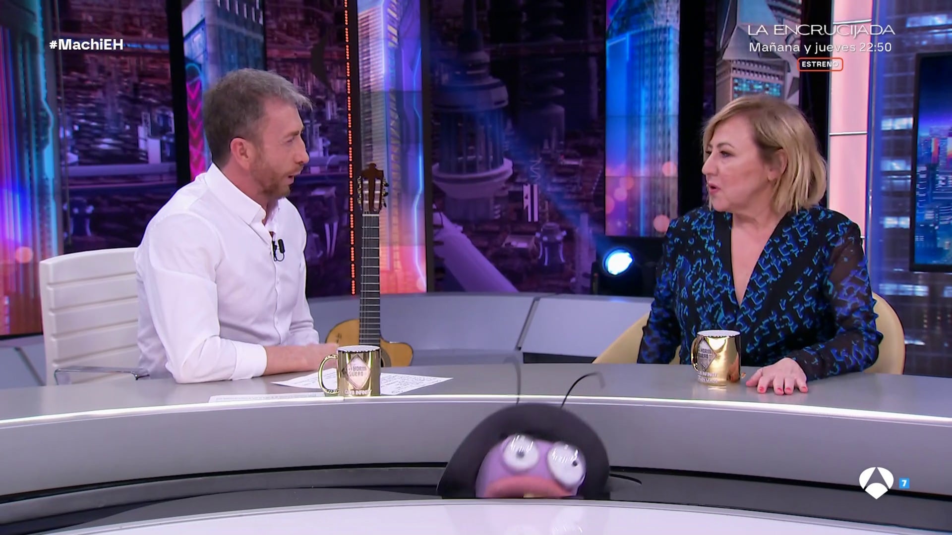 Carmen Machi y Pablo Motos en