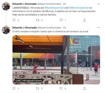 Los desmanes se dieron en