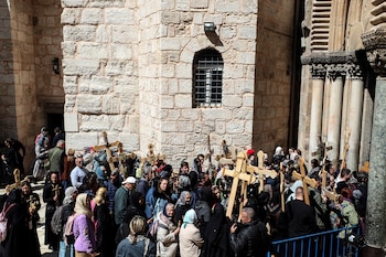 La Vía Dolorosa tiene un