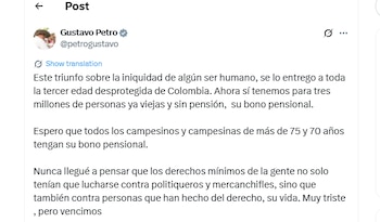 Esta fue la celebración de