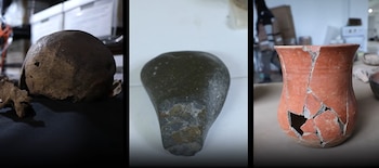 Descubrimientos arqueológicos tren México- Querétaro