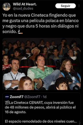 La nueva Cineteca desató memes