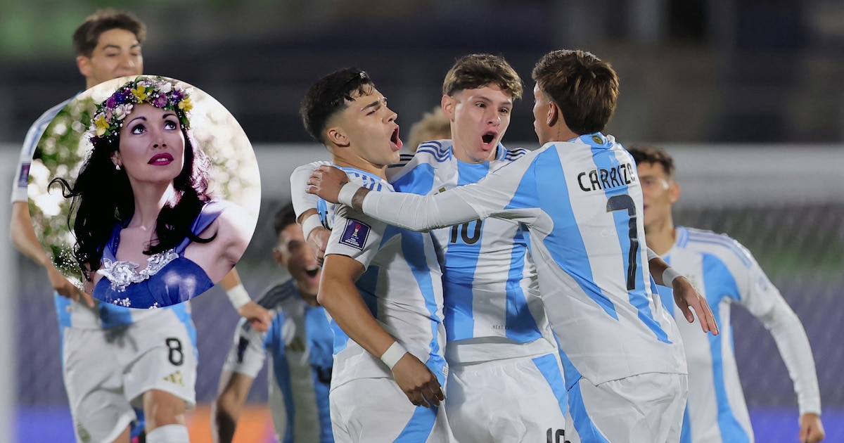 A equipe 20 da Argentina é a música que escolheu tocar para cada gol que eles marcaram A equipe 20 da Argentina é a música que escolheu tocar para cada gol que eles marcaram