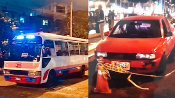 Extorsionadores siguen atacando a transportistas: balean a chofer de cúster y a colectivero en el Callao