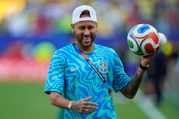 Según medios de Brasil, el jugador de Santos se perdería el segundo partido del grupo (AP Foto/Yuki Iwanmura)
