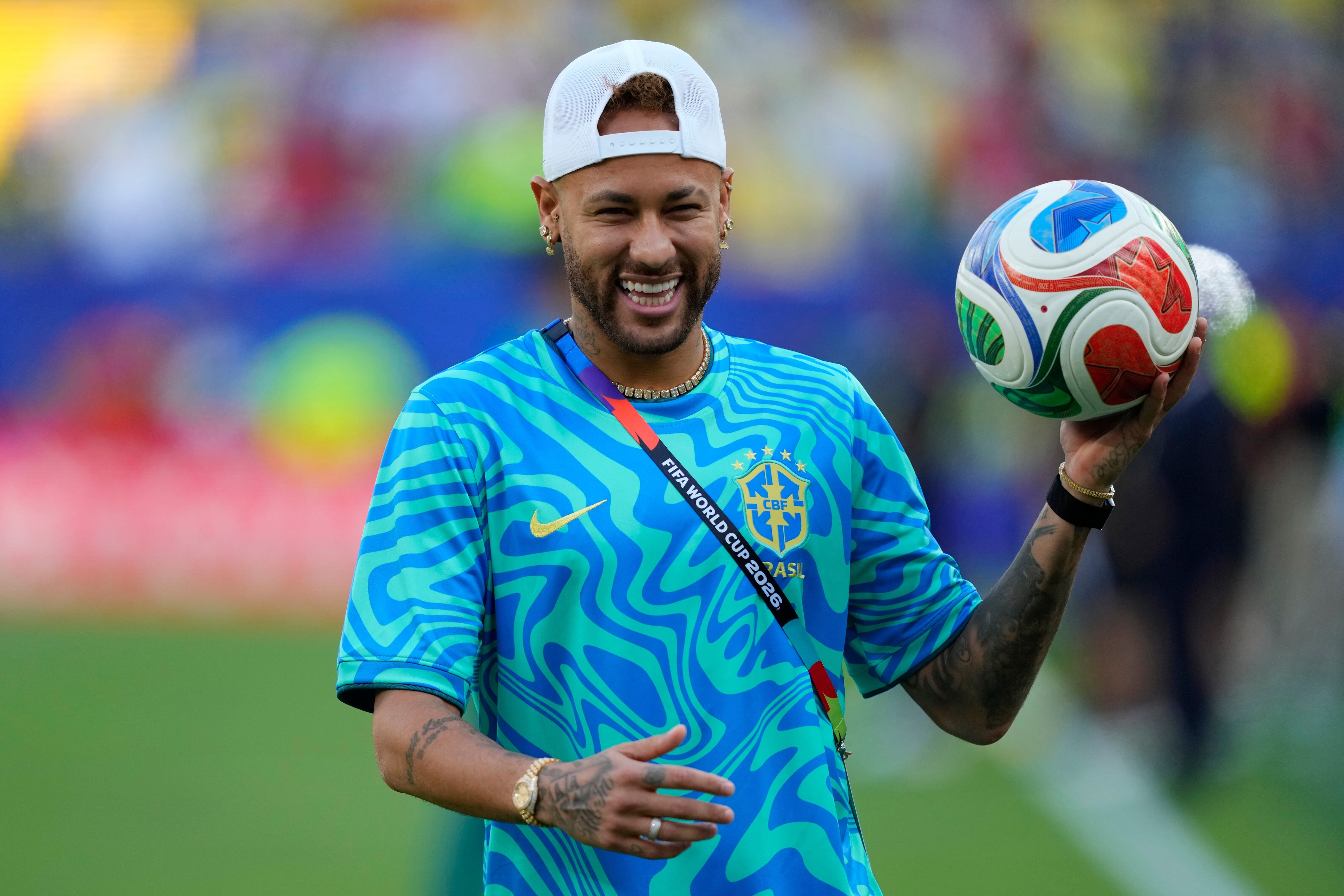 Según medios de Brasil, el jugador de Santos se perdería el segundo partido del grupo (AP Foto/Yuki Iwanmura)