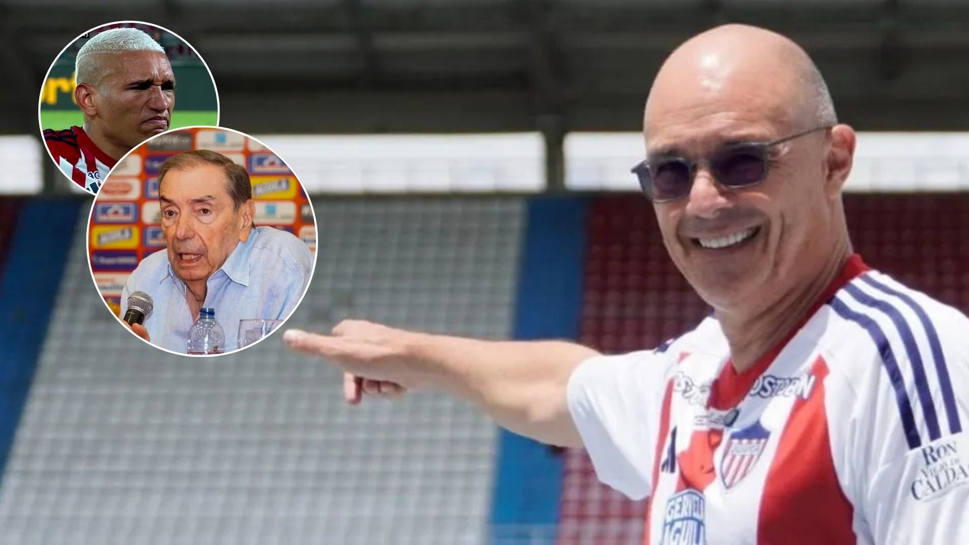 Alfredo Arias habría sostenido una reunión con Fuad Char sobre Jermein Peña - crédito Junior Club/ESPN/Dimayor