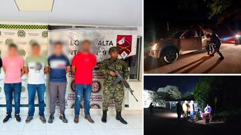 Los seis detenidos que dejaron