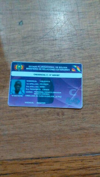 El documento de Idalberto Delgado