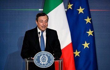 El primer ministro de Italia,