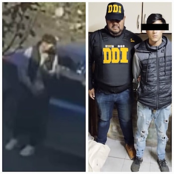 Moyano, el joven detenido como