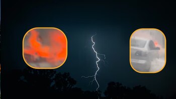 Vehículo se incendió luego de