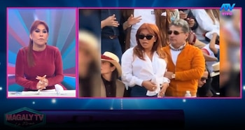 Magaly Medina rompe su silencio tras imágenes en Chota y descarta haber estado pasada de copas. Captura: Magaly TV La Firme.