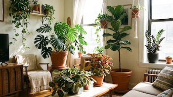 Adiós a la lengua de suegra: las plantas frondosas y tropicales que dominan la decoración en 2026