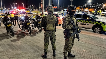 Militarización en Bogotá