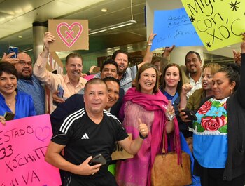 La panista viajó el pasado