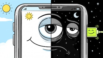 Modo oscuro en el celular: ¿mito o solución real para la vista y la batería?
