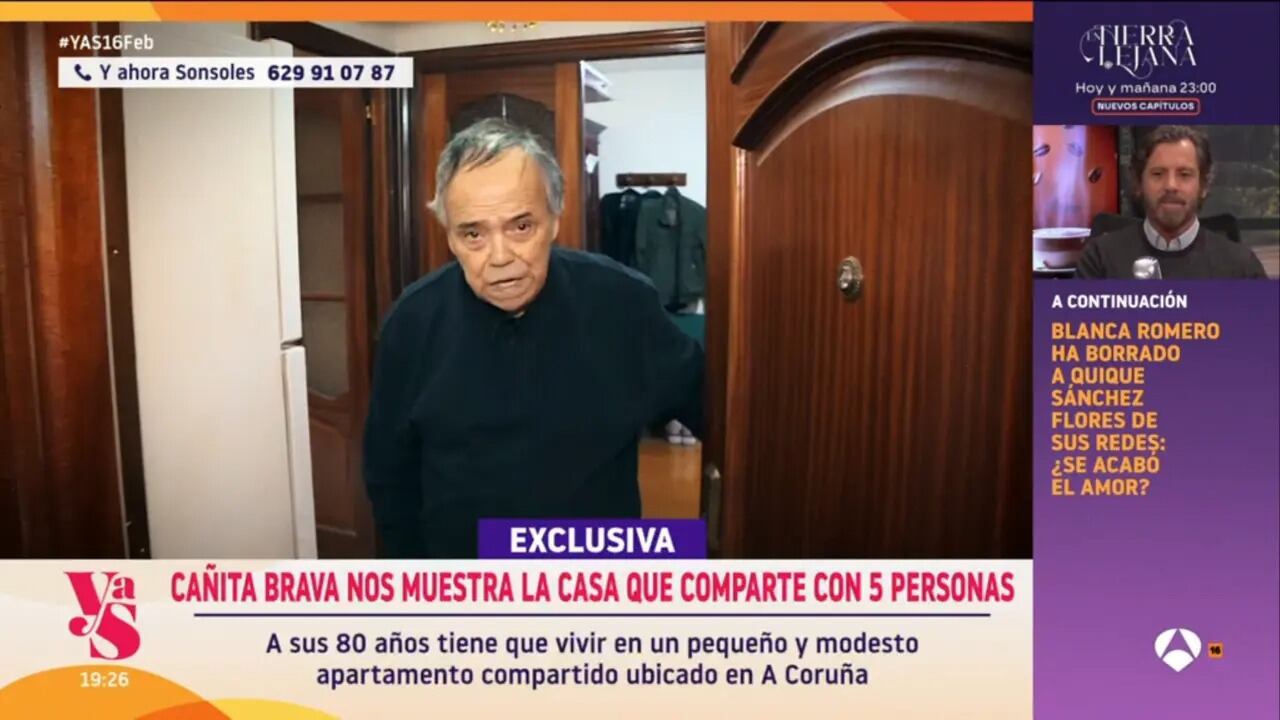Cañita Brava en el programa