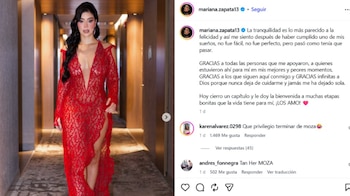 Mariana Zapata cierra un ciclo importante tras su participación en ‘La casa de los famosos’ y comparte su gratitud con quienes la apoyaron - crédito @mariana.zapata13/ Instagram