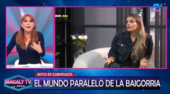 Magaly Medina rompe su silencio y responde a Alejandra Baigorria tras entrevista en ‘Día D’. Captura: Magalt RV La Firme.