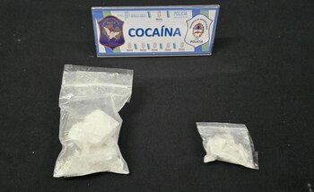 Le encontraron dos envoltorios que