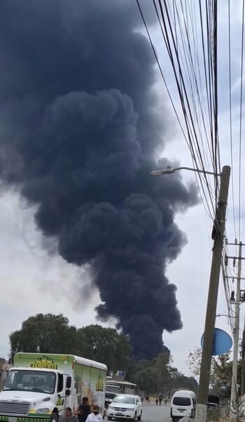 Se reporta un incendio en