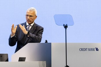 Axel Lehmann, presidente de Credit Suisse (Reuters)