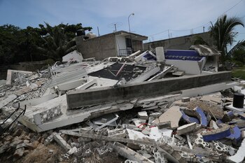 El epicentro del sismo fue el puerto de Acapulco (Foto: REUTERS/Edgard Garrido)