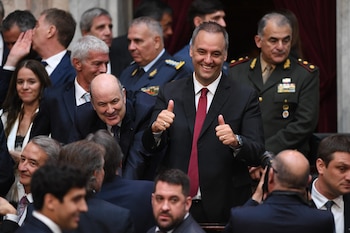 Apertura sesiones ordinarias Congreso - Javier Milei - Recinto