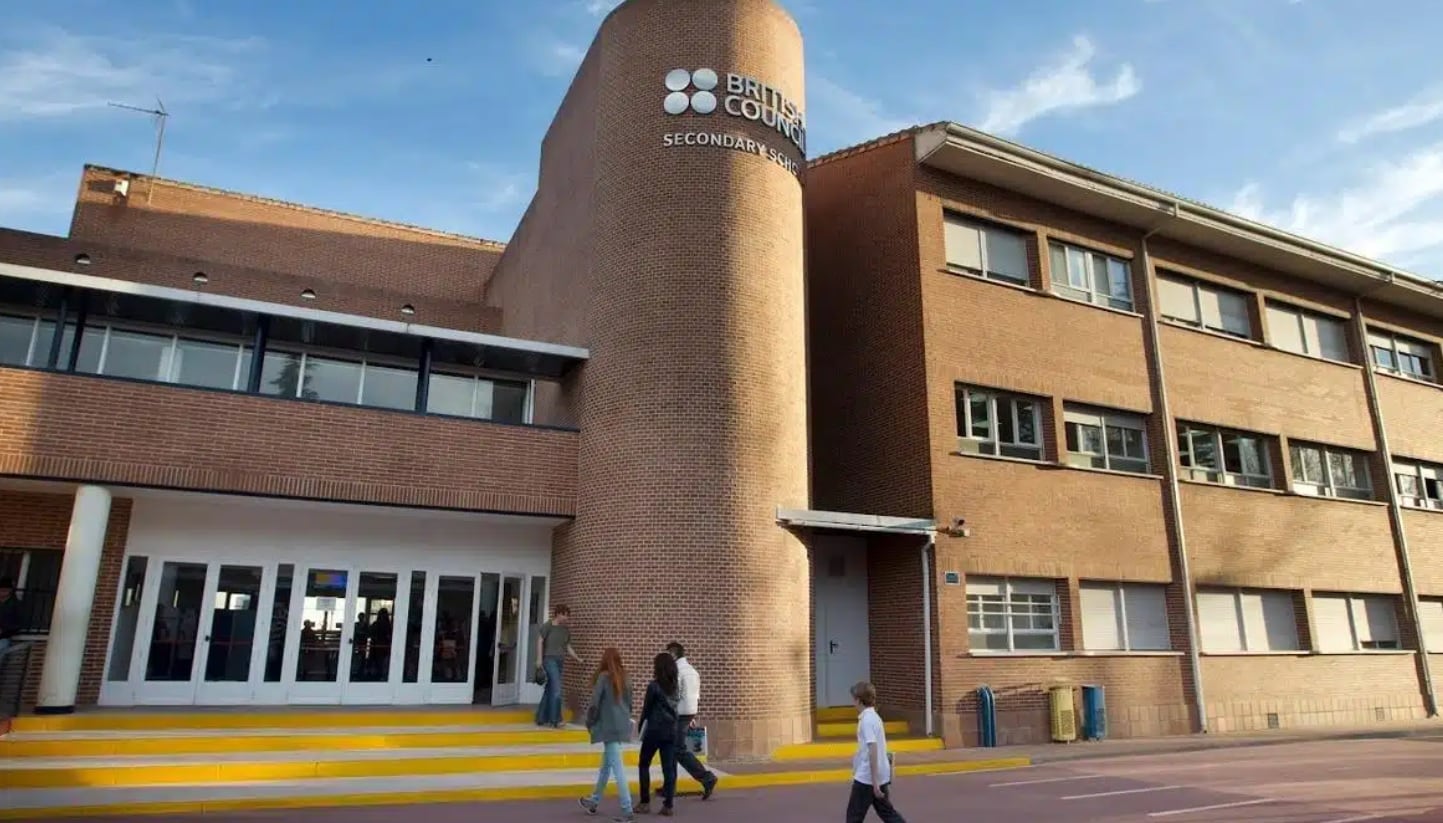 Una de las entradas del British Council de Pozuelo