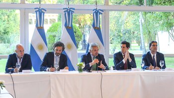 El Presidente encabezó una reunión