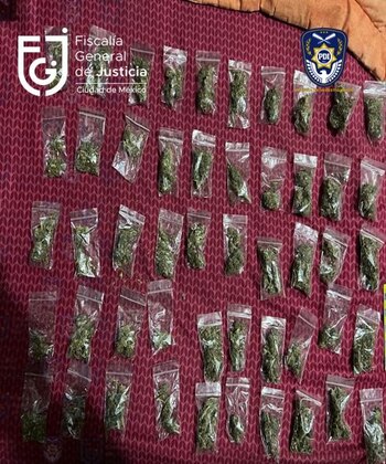 La droga encontrada por las