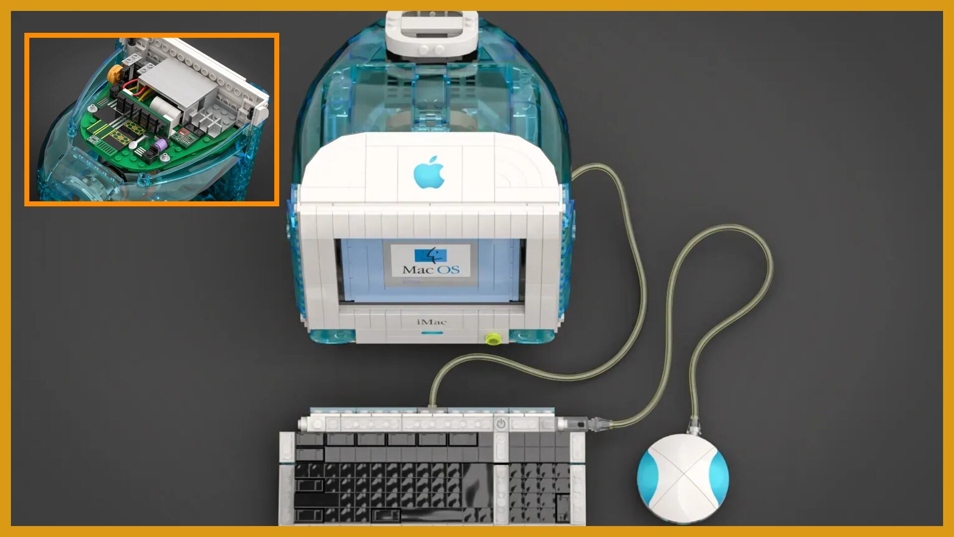 La mítica computadora de Apple inmortalizada en fichas de Lego - crédito LEGO Ideas