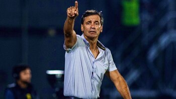 Fabián Bustos empezó con éxito