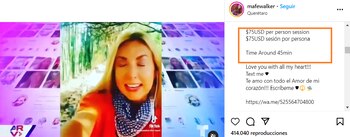 Una sesión con Mafe Walker